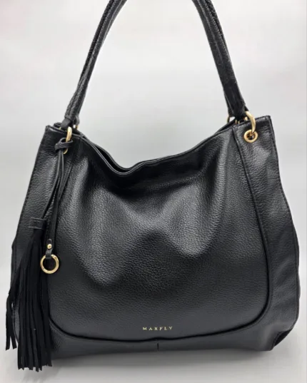 Чанта от еко кожа в черно